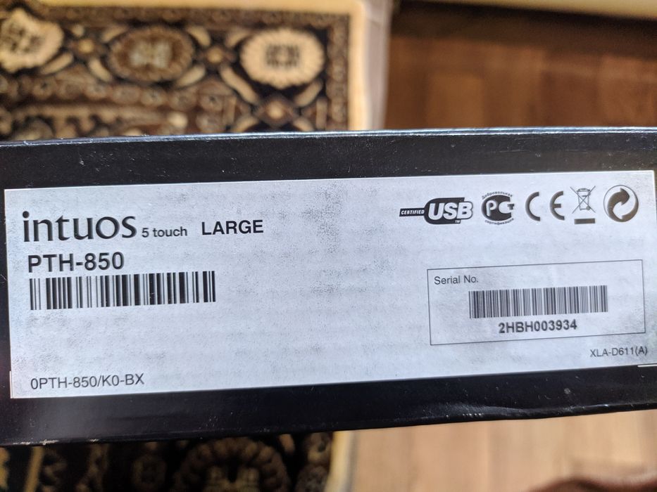 Графический планшет Wacom Intuos Touch Large PTH-850