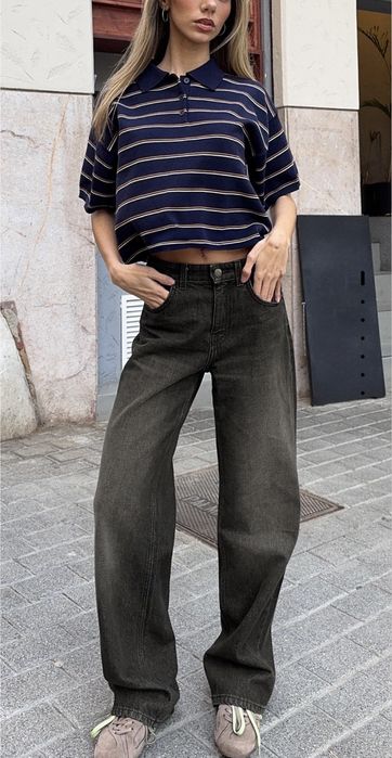 Нові! Джинси Wide leg Straight із завищеною талією