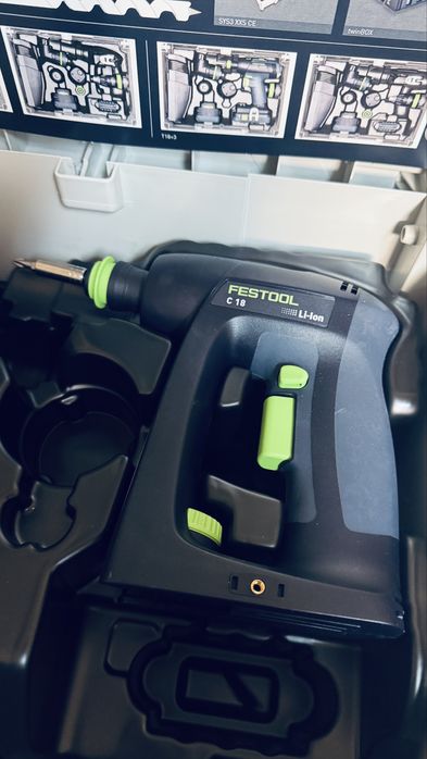 Шуруповерт Festool , нові з гарантією c18 t18
