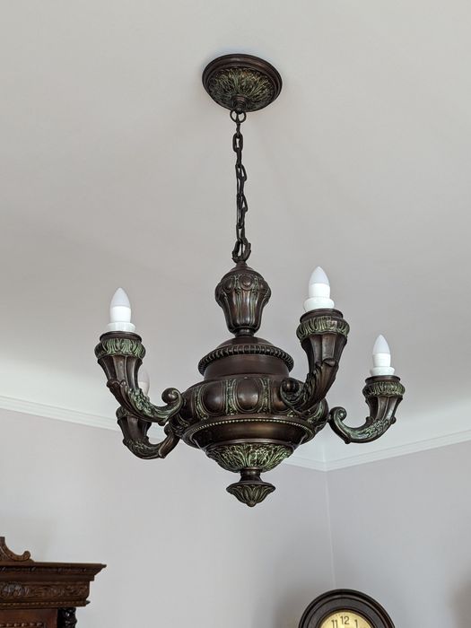 Люстра антикварна