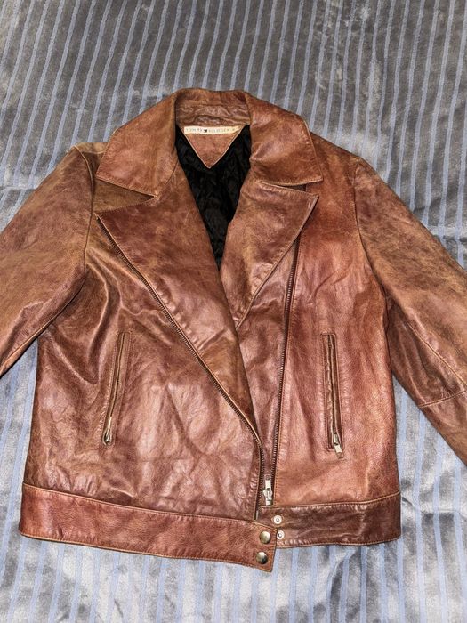 Кожаная куртка Tommy Hilfiger