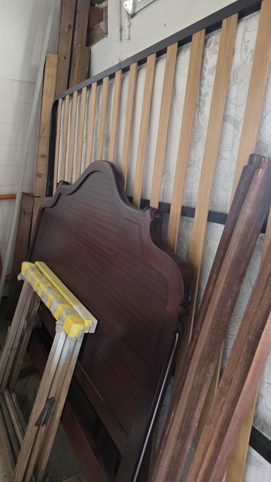 Cama completa com colchão