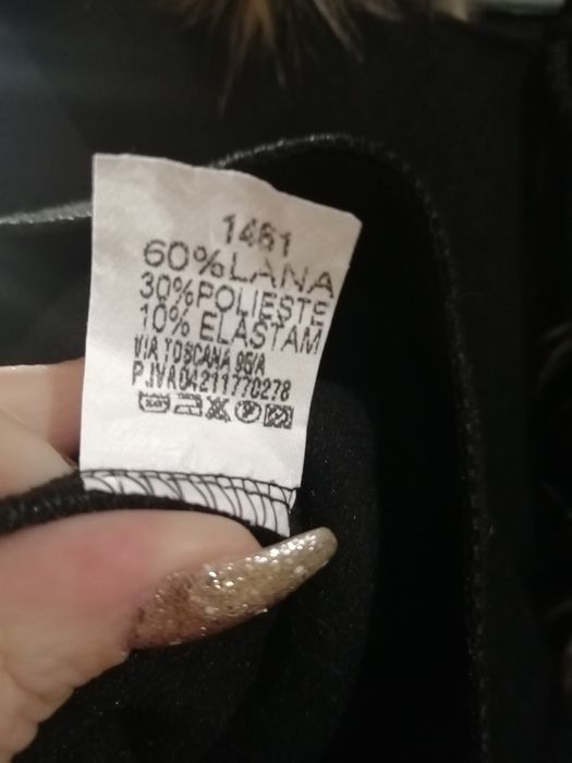 Вовняна накидка, пончо She's Secret