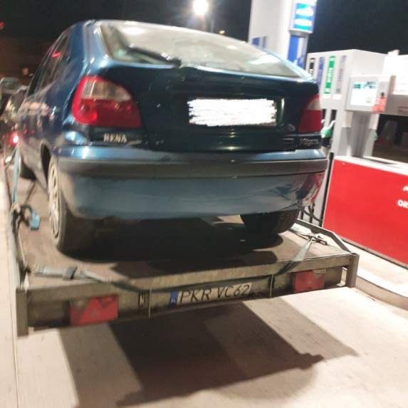 Renault Megane I po lift 1.6 16v benzyna niebieski MV408 na części