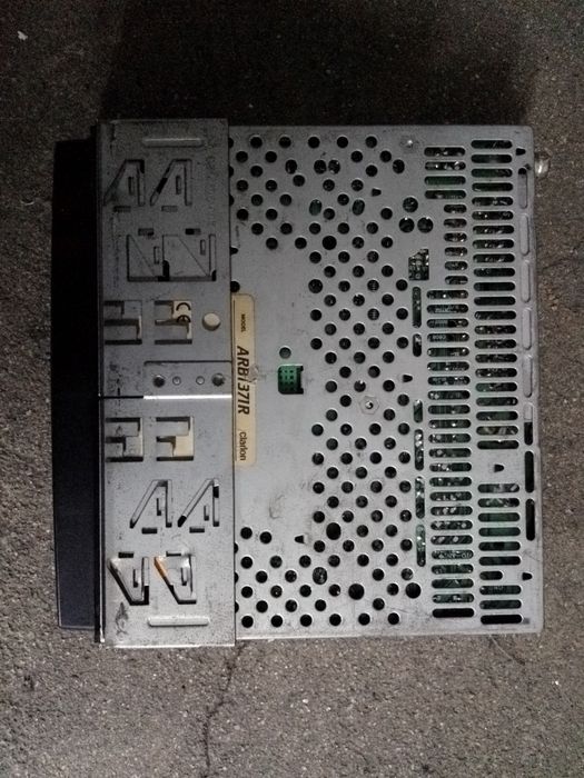 Radio cassete a funcionar