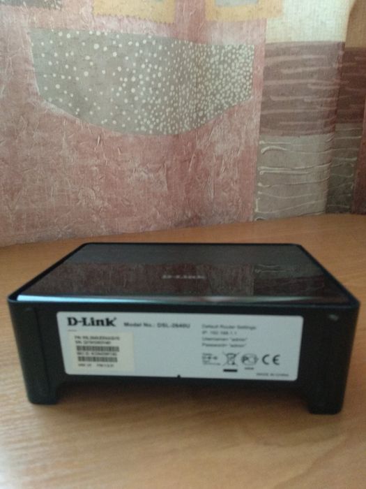 Роутер D - Link DSL 2640 U .