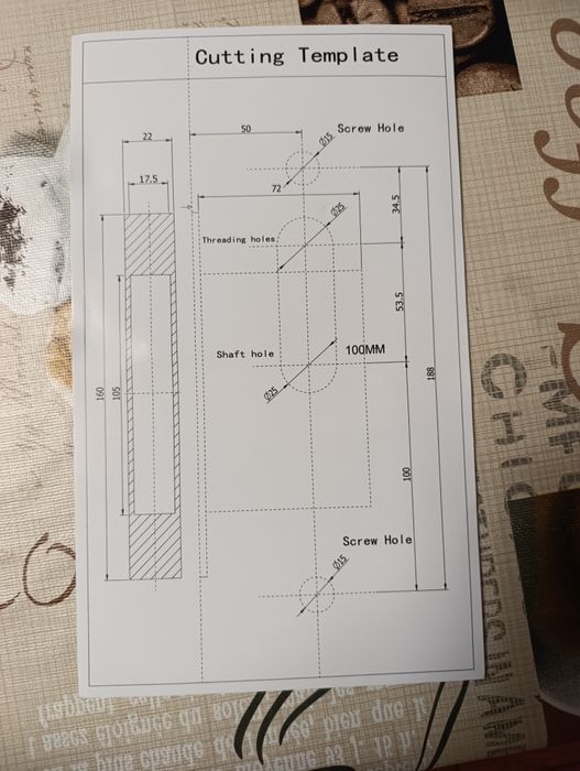 Klamka elektroniczna inteligentna z szyfrem