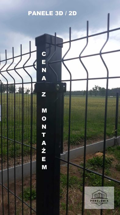 Ogrodzenie panelowe fi4 153 Cena z montażem