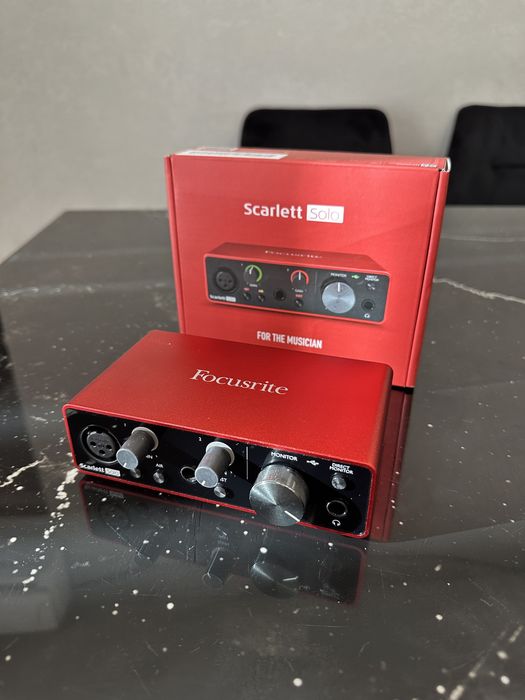 Focusrite solo gen3