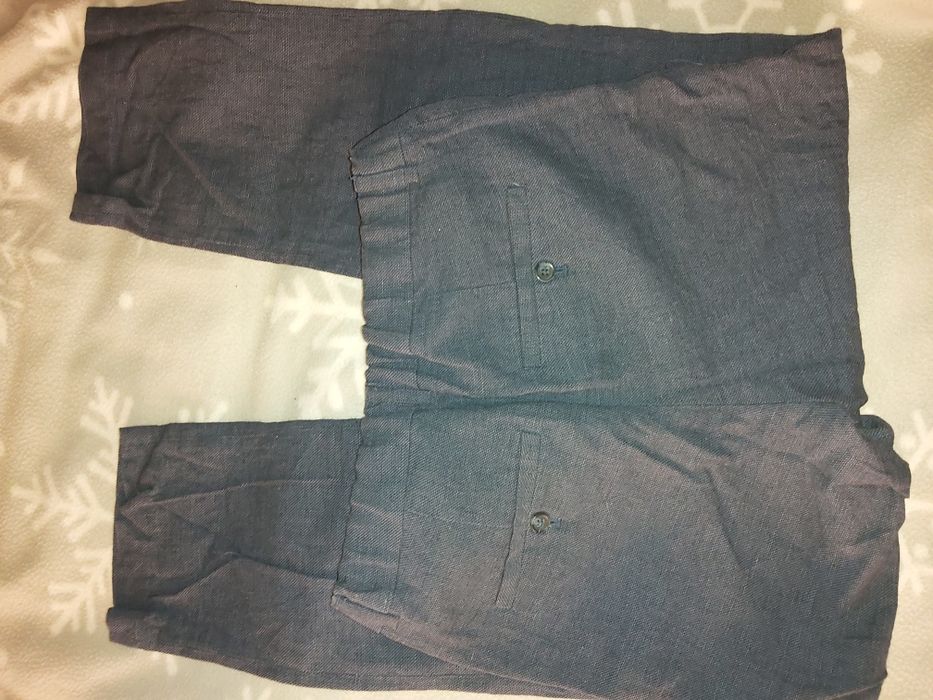 Spodnie eleganckie slim fit, 158