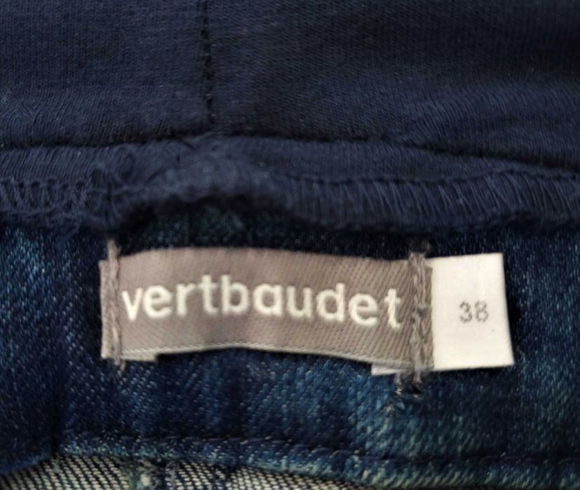 Spódnica ciążowa niebieska granatowa rozmiar 38