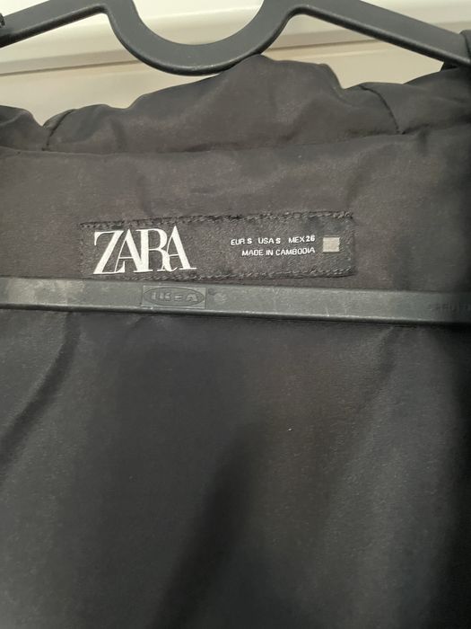 Pikowana kurtka Zara oversize jesienna damska idealny stan