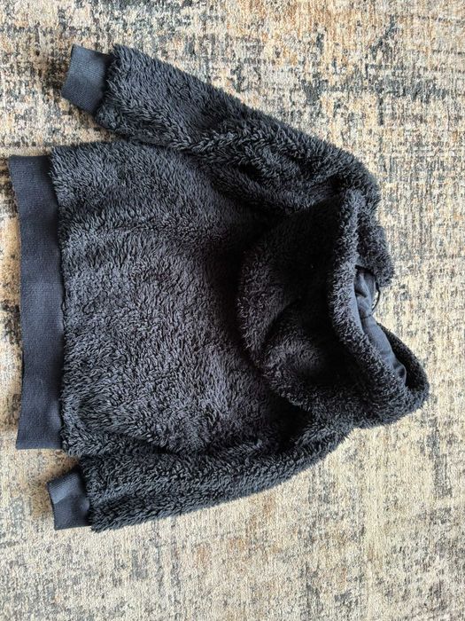 Bluza z kapturem czarna rozmiar 116cm