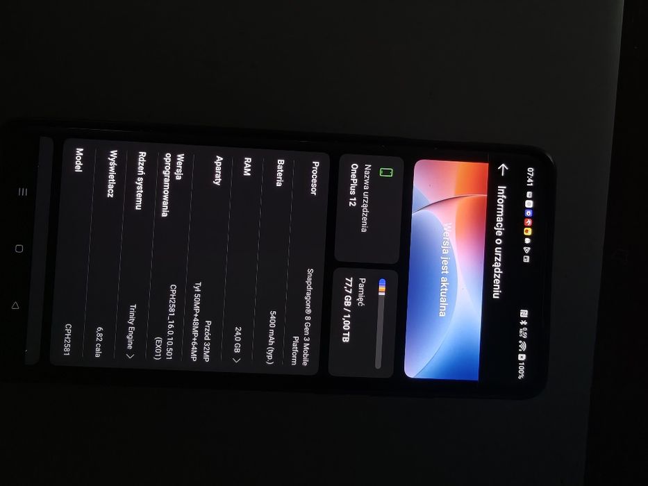 Oneplus 12 _ 24Gb/1T