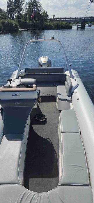RIB ponton nowe balony Arimar 730 + honda 225vtce 4t
