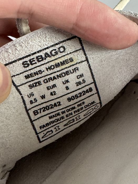 Розмір 42 26.5 см Шкіряні топсайдери Sebago Docksides Portland