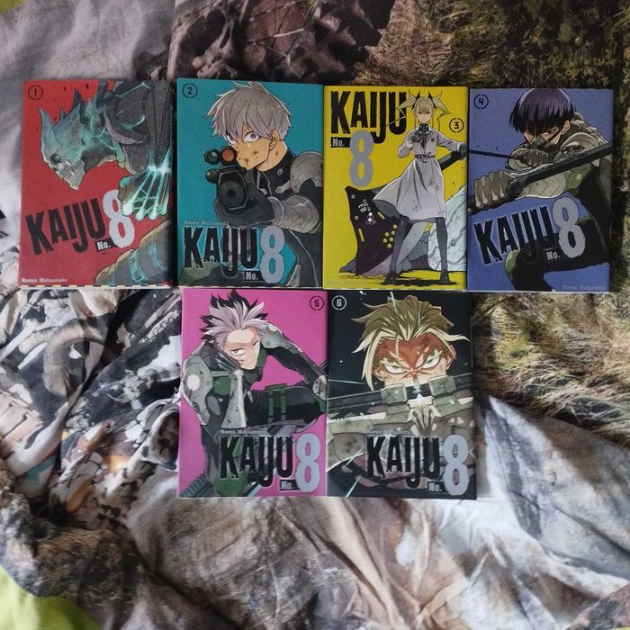 Manga Kaiju no.8 używane 1-6