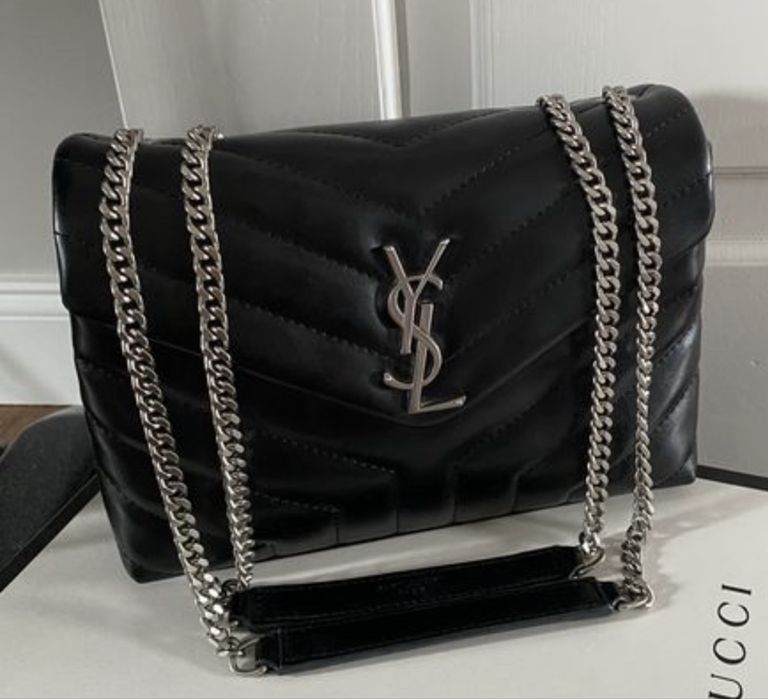 Ysl loulou small torebka skora saint laurent
