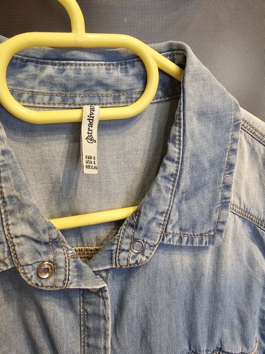 Stradivarius джинсовая рубашка