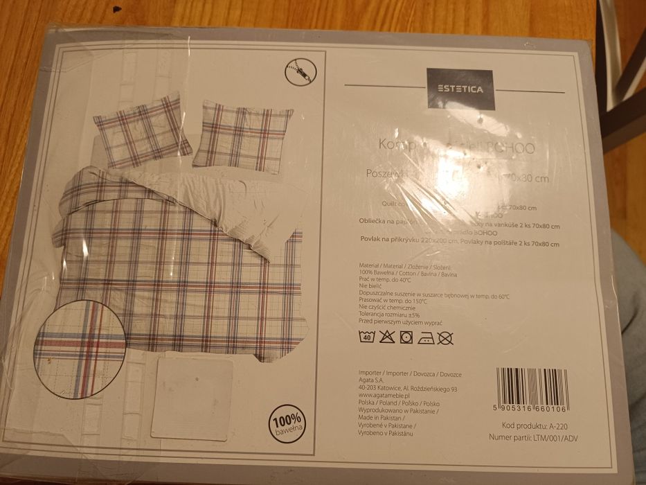 Komplet pościeli Boho Agata meble