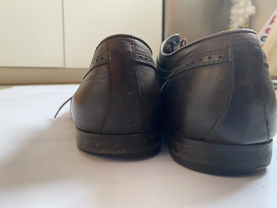 Hugo Boss pantofle oksfordy broksy r. 42