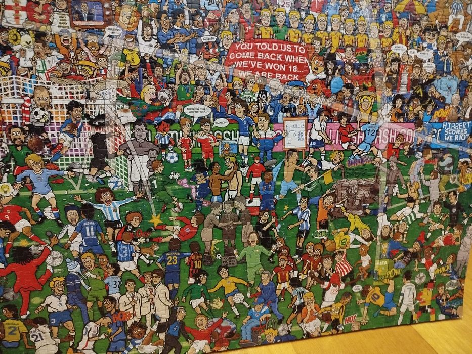 Puzzle football history 3000 peças