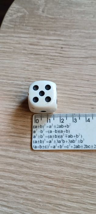 Зарик кубик игральный большой