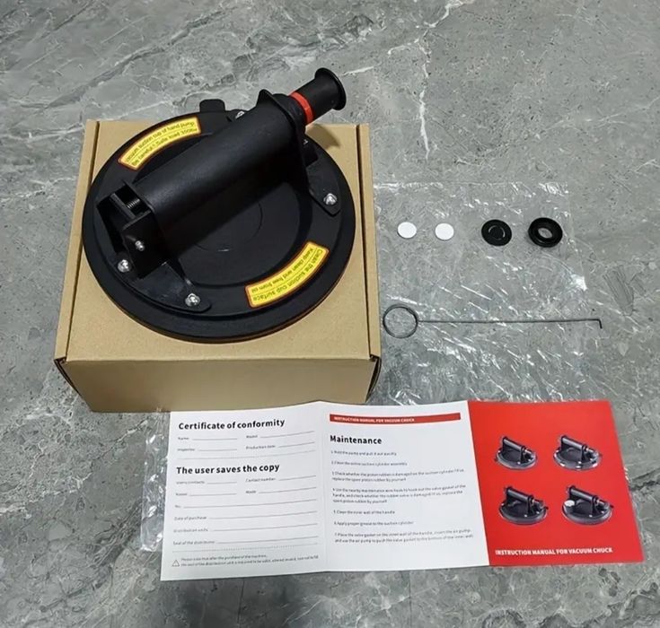 Вакуумні присоски з кнопкою + Рем. Комплект для плитки!