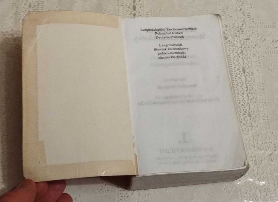 Słownik+Książki do nauki języka niemieckiego