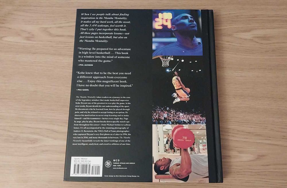 Книга Kobe Bryant – "The Mamba Mentality: How I Play"