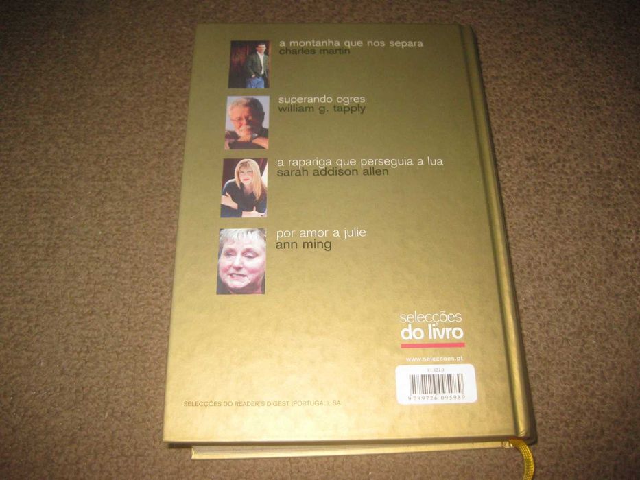 Livro com 4 Romances/Selecção dos Readers Digest