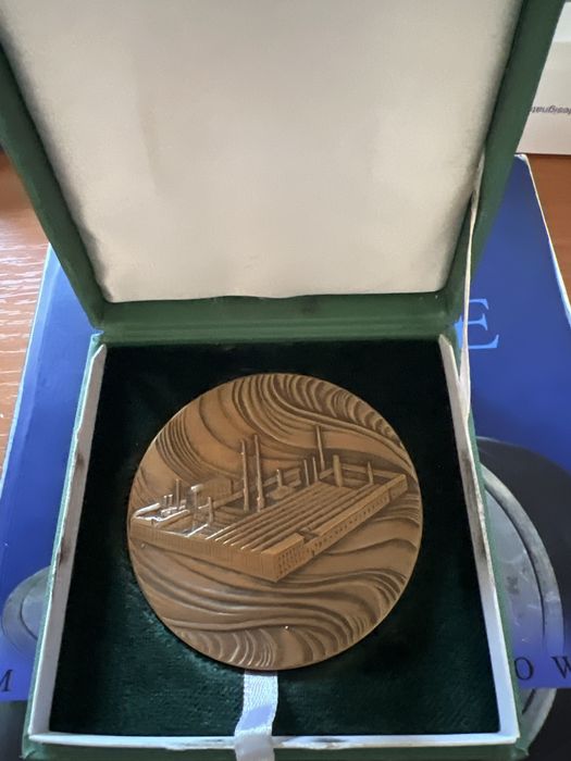 Medal 180 lat walcowni met. Warszawa