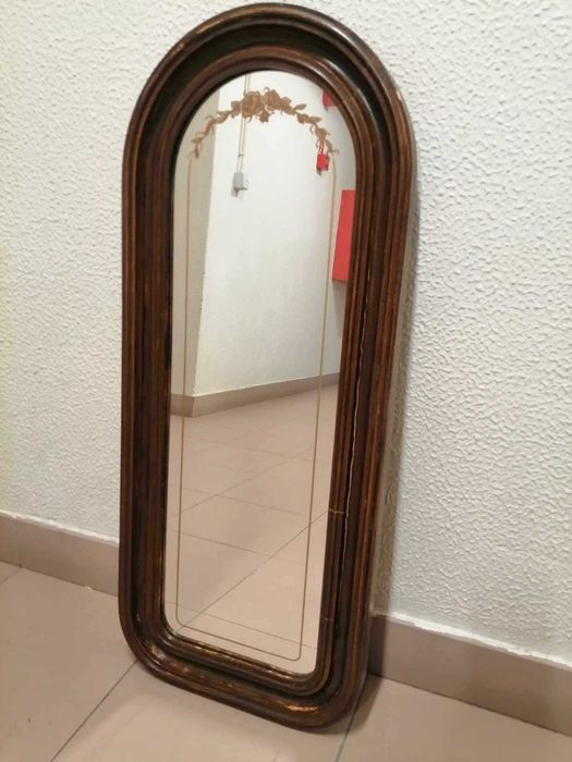 Espelho de Parede com Serigrafia - VINTAGE - BLACK DAYS