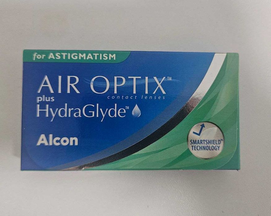 Контактні лінзи Air Optix plus HydraGlyde for Astigmatism, нові