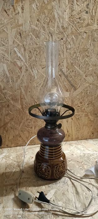 Lampa ceramiczna DZPE Polam Mysłakowice PRL