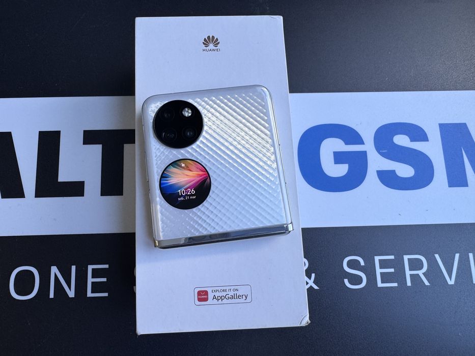 Jak Nowy Huawei P50 Pocket 256GB White flip