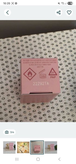 Armani my way sunny vanilla 7 ml miniaturka
