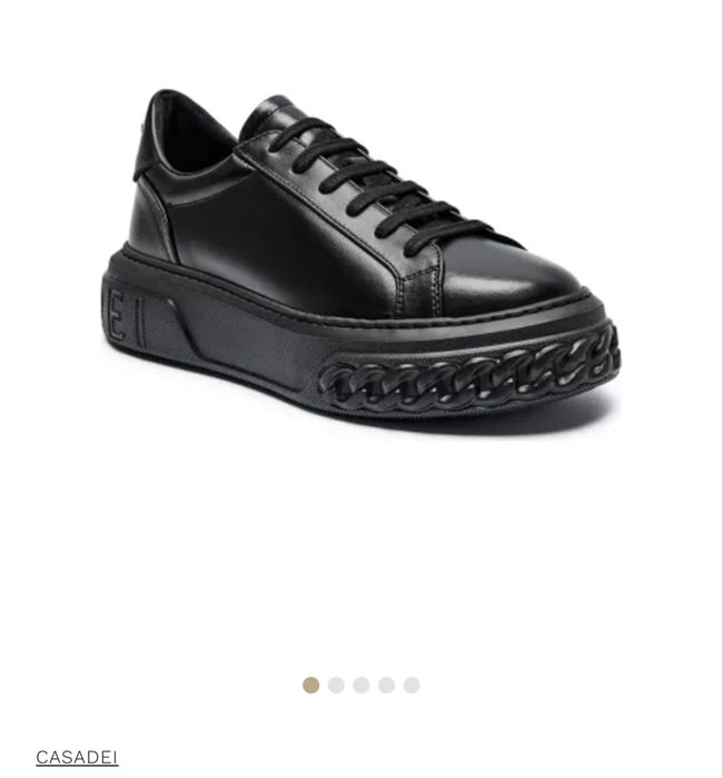 Sneakers skorzane Casadei