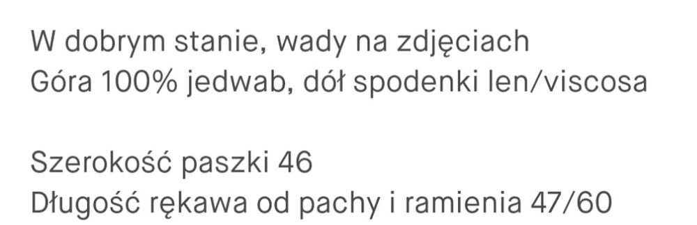 Kombinezon jedwab len viscoza Zara