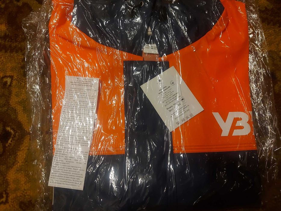 Плащ прогумований з сигнальними елементами