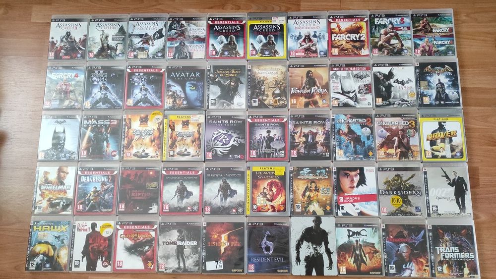 Jogos PlayStation 3 e Xbox 360