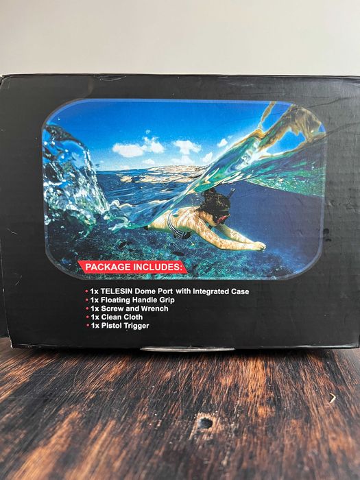 TELESIN Dome Port 6'' : Caixa Subaquática