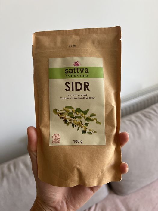 Sattva nowy Proszek z Liści Sidr pełniejsze i wygładzone włosy