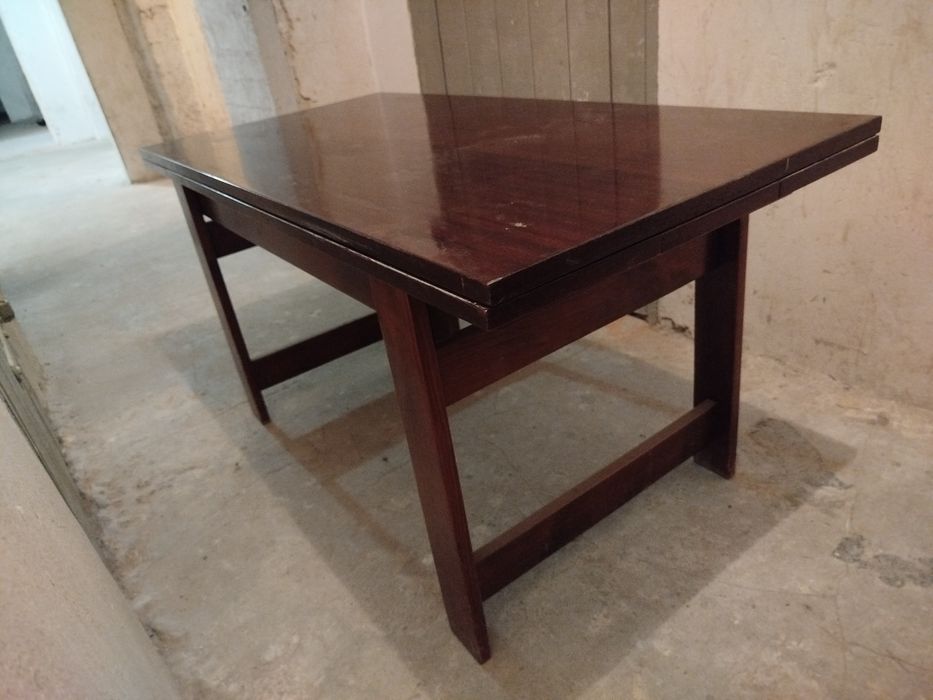 Ława rozkładana drewniana