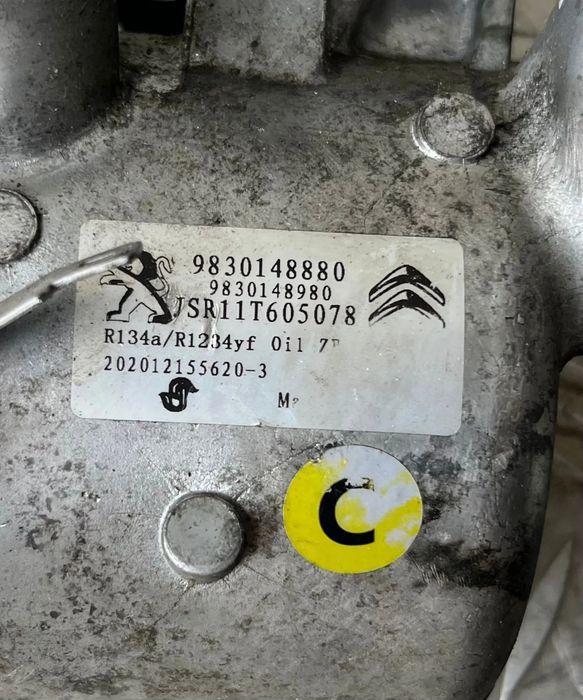 Compressor Ar Condicionado Citroën Jumpy /Peugeot Expert 2.0 BluHDi  Ref: 9830148880/9830148980/JSR11T605078