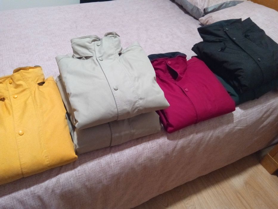 casacos da famosa marca AIGLE P,M,L,XL,XXL