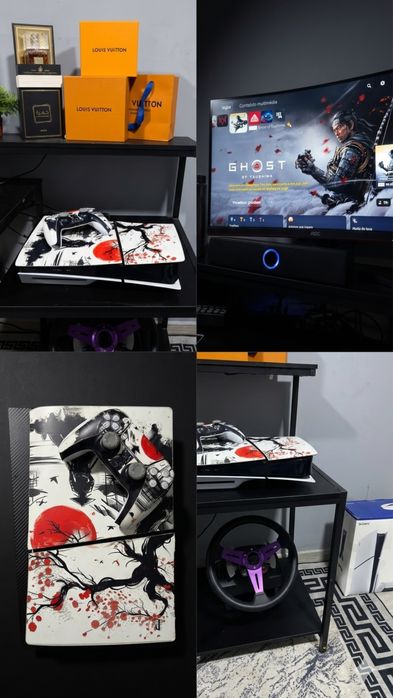 PS5 SLIM  1TB  Com varios extras