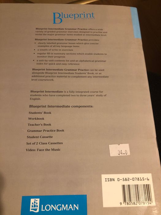 Blueprint intermediate Grammar Practice