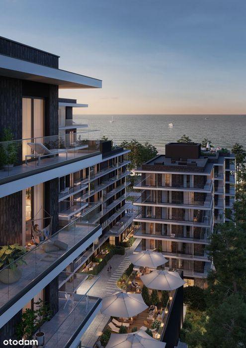 Nowy Apartament nad samy morzem w sosnowym lesie