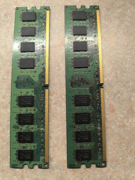 Hynix Ram 2GB 2Rx8 PC2 6400U-12 DDR2 2x2GB = 4GB